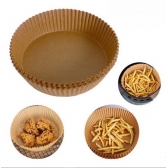 100 Pcs Papel Forro Air Fryer Antiaderente Forma Antiaderente Descatavel