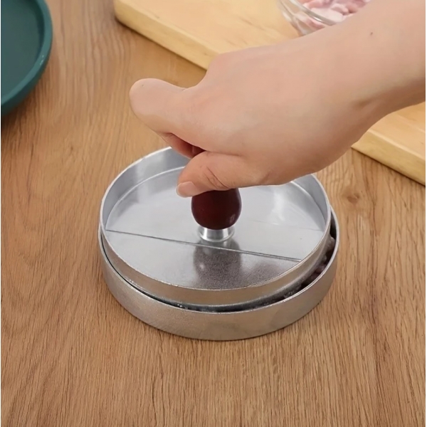 Forma Modelador De Fazer Hambúrguer Caseiro Fácil E Rápido