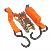 Cinta Catraca 4,5 metros 500kg Carga Amaração Gancho Aço