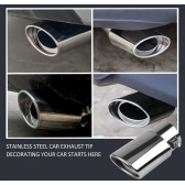 Ponteira Escapamento Aço Inox Saída 3 Polegadas Universal