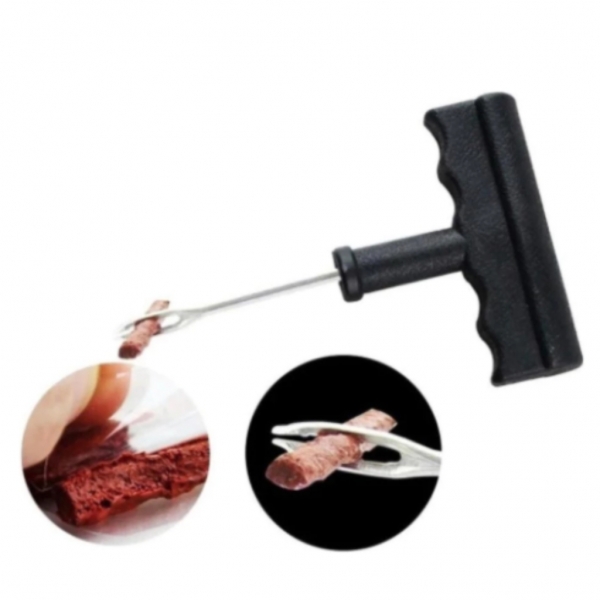 Kit Reparo de Pneu Sem Câmara - Remendo - macarrão