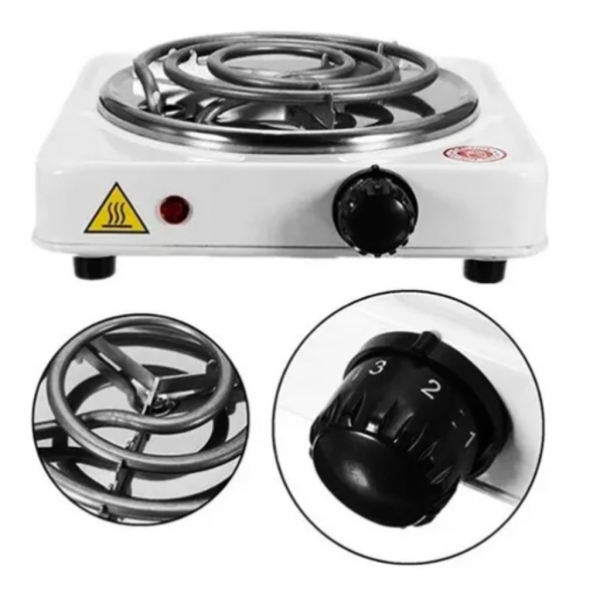 Fogareiro Elétrico Portátil 1000w 1 Boca - 110v