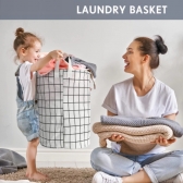 Cesto Dobrável Marron para Roupas e Brinquedos Organize com Estilo A Escolha Perfeita para Roupas e Brinquedos Ordem