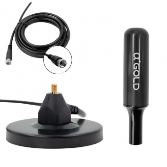 Antena TV Digital HDTV Com Cabo 3m