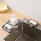 Saboneteira De Silicone Com Dreno, Antiderrapante