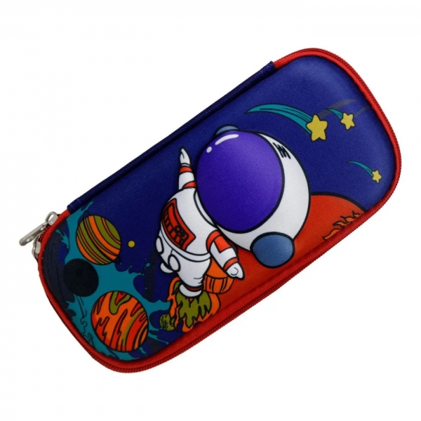 Estojo Escolar 3D Infantil Com Design Divertido