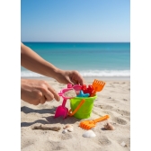 Baldinho de Praia com Acessórios Cores Sortidas - Brinquedo de Verão Resistente