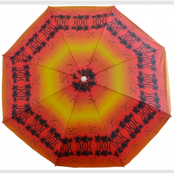 Guarda Sol Praia Verão Pesca Estampas Sortidas 1,90 x 1,80