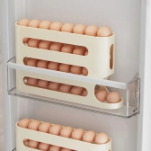 Porta Ovos Deslizante Organizador Para Geladeira De 4 Camadas Automática Rolantes