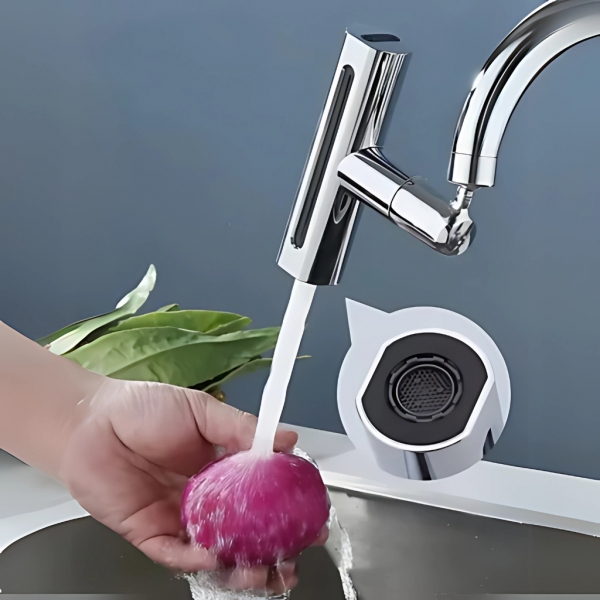 Adaptador Extensor De Torneira 360 Jato Duplo Economiza Água