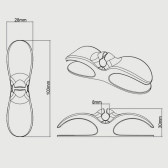 Kit 3 Suporte Do Cabo Clipe Universal O Invólucro Cord Organizador Para Cabos De Armazenamento