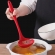 Concha De Feijão Em Silicone 28,6 Cm Grande Reforçado Cozinha Cor Vermelho