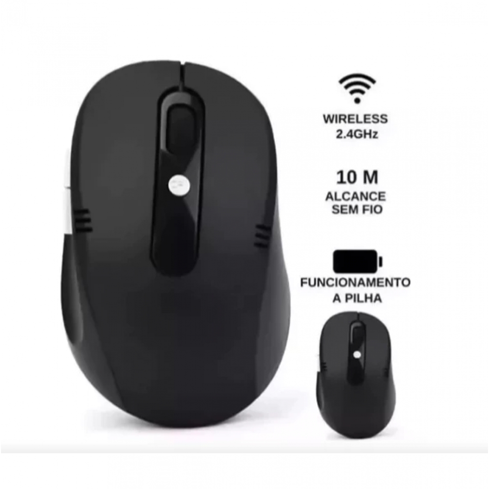 Mouse Office Lehmox, Wireless, 2.4Ghz - Ley-172
