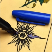 Caneta Marcador Permanente 6 Cores