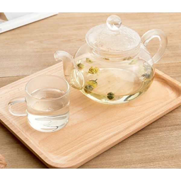 Bandeja de Bambu Petisqueira Retangular - Cozinha - Servir Petiscos