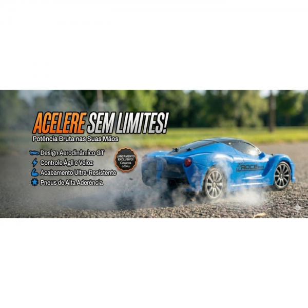 Carro Controle Remoto Com Fio Alta Velocidade