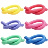 Boia Macarrão Piscina Natação Flutuador Com Furo Espaguete