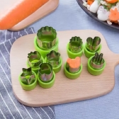 Molde Cortador Frutas Massas Biscoitos 9 Peças Divertido