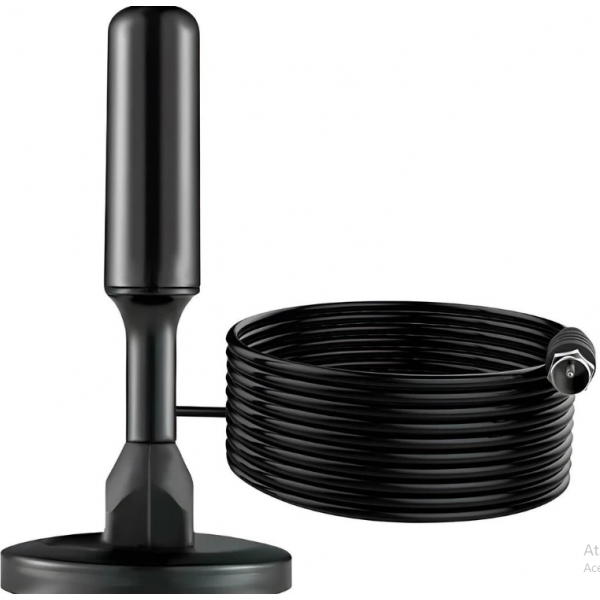 Antena TV Digital HDTV Com Cabo 3m