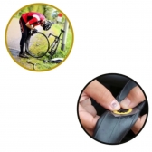 Kit 8 Pçs Reparo Concerto Pneu Bike Bicicleta Remendo Cola Conserto de Roda Camara inflar Cola Borracha Lixa Cola