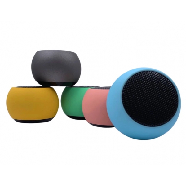 Mini Caixa Som Speaker Bluetooth Sem Fio USB Várias Cores