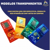 Kit com 50 Super Mini Game Retro Brinck Game Portátil 9999 jogos