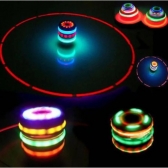 Pião Musical Luminoso Com Lançador Automatico Piao Com Luz