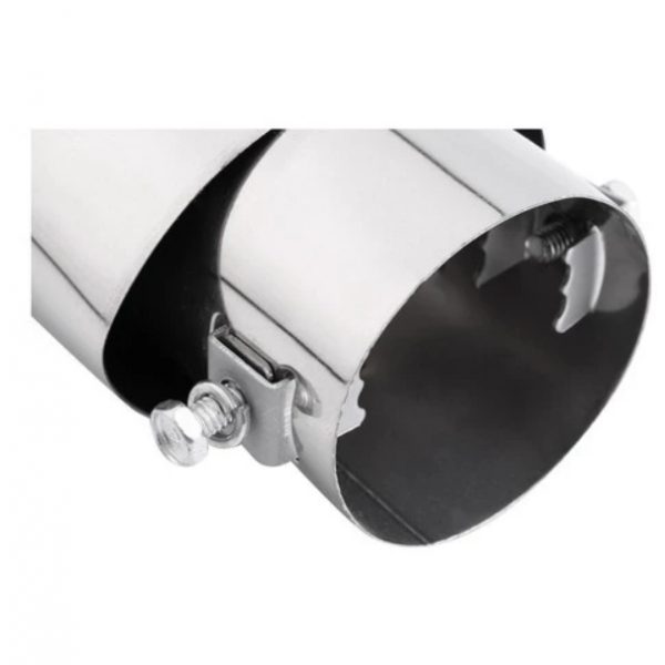 Ponteira Escapamento Aço Inox Saída 3 Polegadas Universal