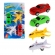 Carro Carrinho Com Aviões 4 Peças