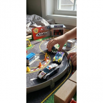 Kit 03 Mini Carrinhos Miniatura Tipo De Corrida