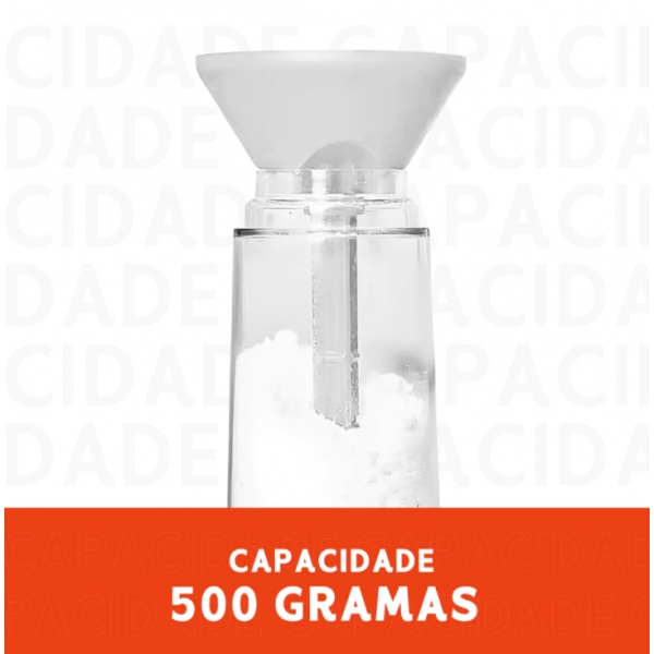 Tapioqueira Peneira e Armazena Polvilhador De Tapioca Armazena Beiju - Diversas Cores - NL