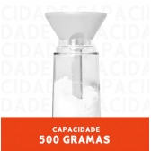 Tapioqueira Peneira e Armazena Polvilhador De Tapioca Armazena Beiju - Diversas Cores - NL