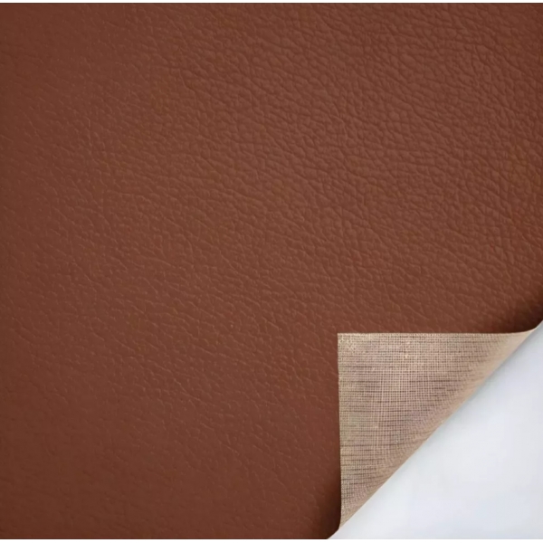 Reparo Para Couro Marrom Ranhura Sintético Auto Adesivo 20Cmx30Cm