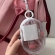Mini Bolsa Portátil com Zíper Transparente e Estojo para Carregador, Fone de Ouvido e Acessório de Viagem