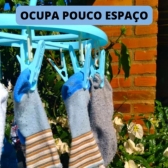 Varal Circular Para Roupas Intimas Cueca Calcinha Meia 08 Prendedores para Lavanderia