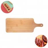Tábua De Corte De Madeira 37x15cm Multiuso Tábua De Cozinha Para Cortar Alimentos Queijos e petiscos