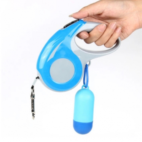 Guia para Cães 3M Cachorro com trela Retrátil Automática com Trava Corda Pequeno E Grande Porte