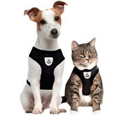 Coleira Peitoral Para Cachorro Gato Colete Refletivo Guia - Rosa M