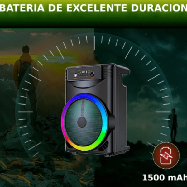 Caixa De Som Portable Speaker orador sem fio recarregável melhor bluetooth speaker com microfone karaoke - ZQS8146