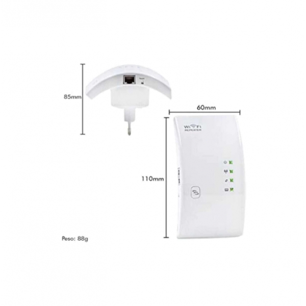 Repetidor Amplificador De Sinal Wifi 600/mbps Ultra Rápido sinal forte