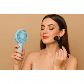 Mini Ventilador De Mão Portátil Recarregável De Mesa Usb