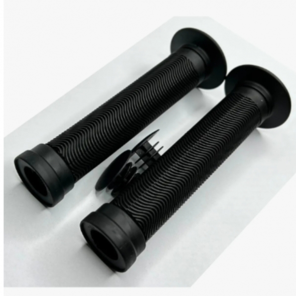 Manopla Punho Gios Bike Gi-075a 150mm Flange Bmx Wheeling Preta