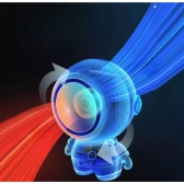 Mini Ventilador Astronauta Portátil Sem Fio De Mão Usb