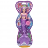 Boneca Brinquedo De Sereia Com Bolsa