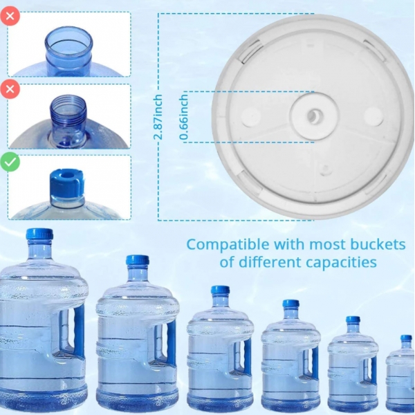Bomba elétrica universal recarregável USB para garrafas de água de galão Bomba elétricade galão