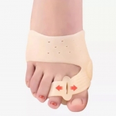 Par de Corretor Protetor de Joanete Terapia Magnética Alívio de Dores nos Pés e Dedão