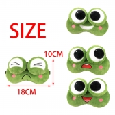 Máscara Sapo De Dormir De Olho De Pelúcia Para Feliz