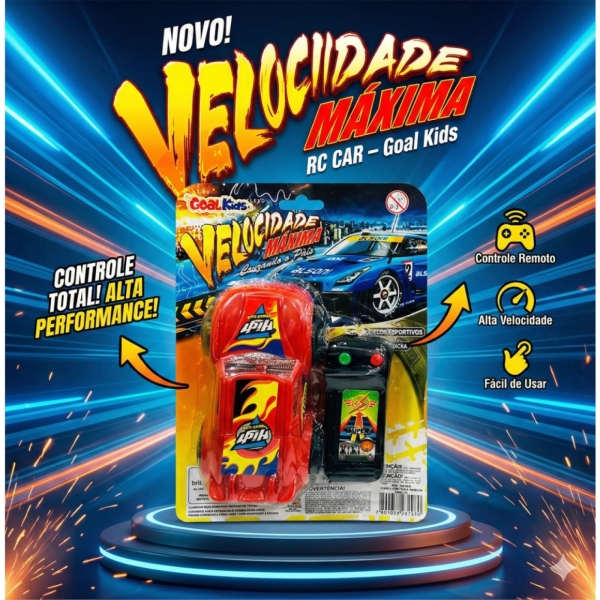 Carrinho De Controle Remoto Com Fio Brinquedo