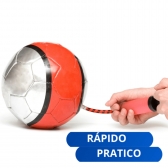 Mini Bomba Dourado de Ar Manual Bicicleta Portátil