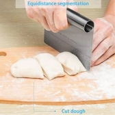 Espátula Para Massas Com Regua 15CM Chocolate Legumes Aço Inox Confeiteiro Alisador Bolo